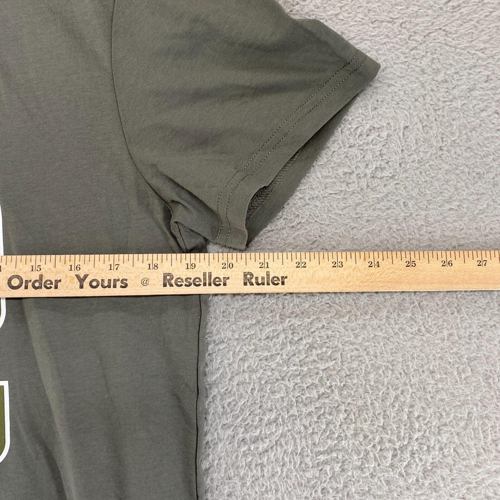 G-Star Shirt Mens Medium Short Sleeve G Raw Big Logo Green Cotton Blend Daplin - Picture 6 of 12